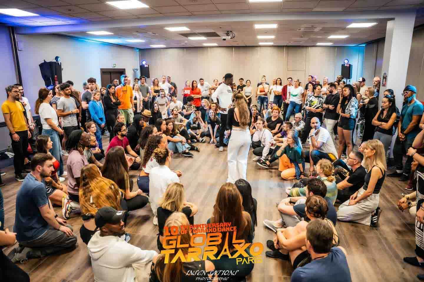 Teaching at a large international festival.