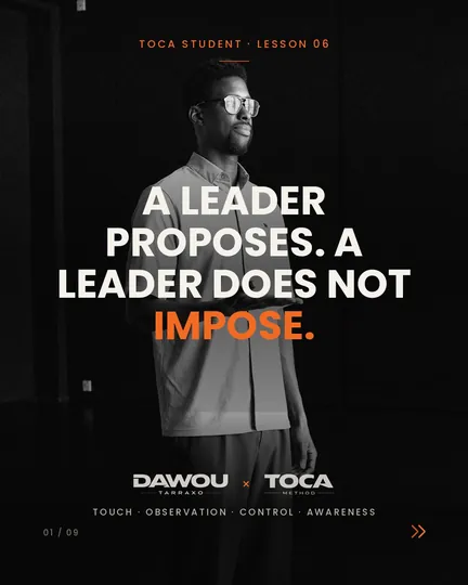 Lead without imposing