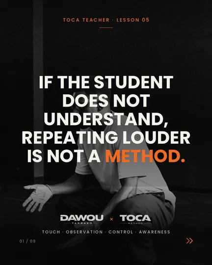 When the student does not understand