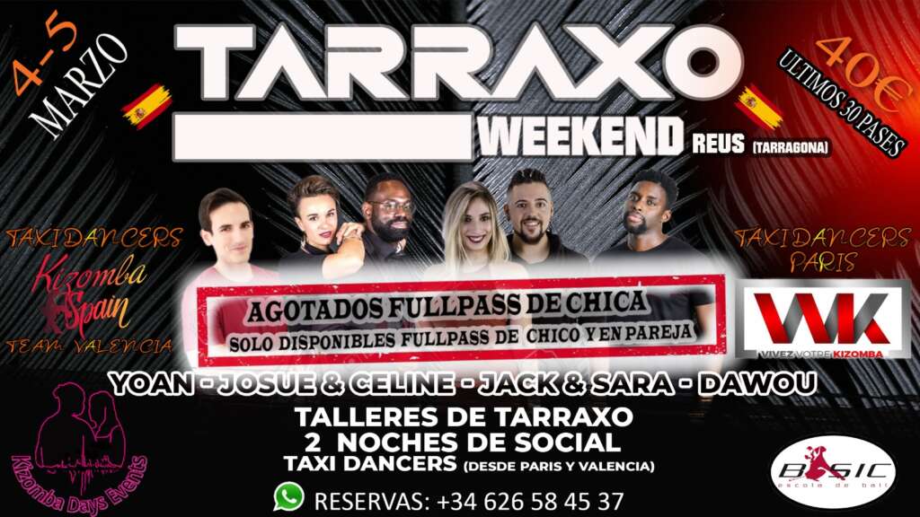 TARRAXO WEEKEND REUS