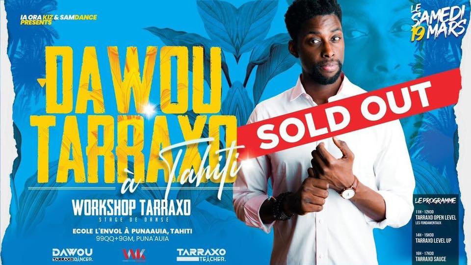 Stage Tarraxo Level Up Tahiti