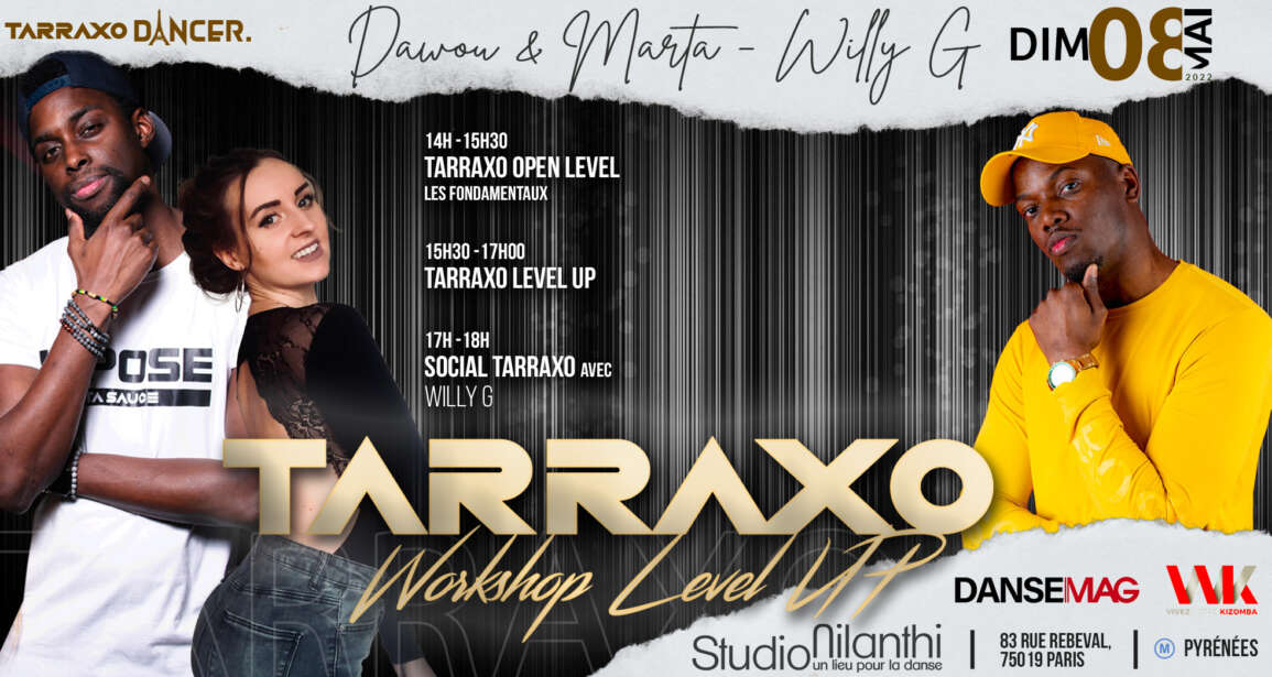 Level Up Workshop Tarraxo by Dawou & Marta – Willy G￼